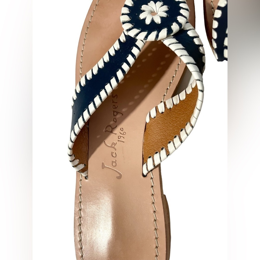Jack Rogers The Ro Leather Sandals - Picture 3 of 5